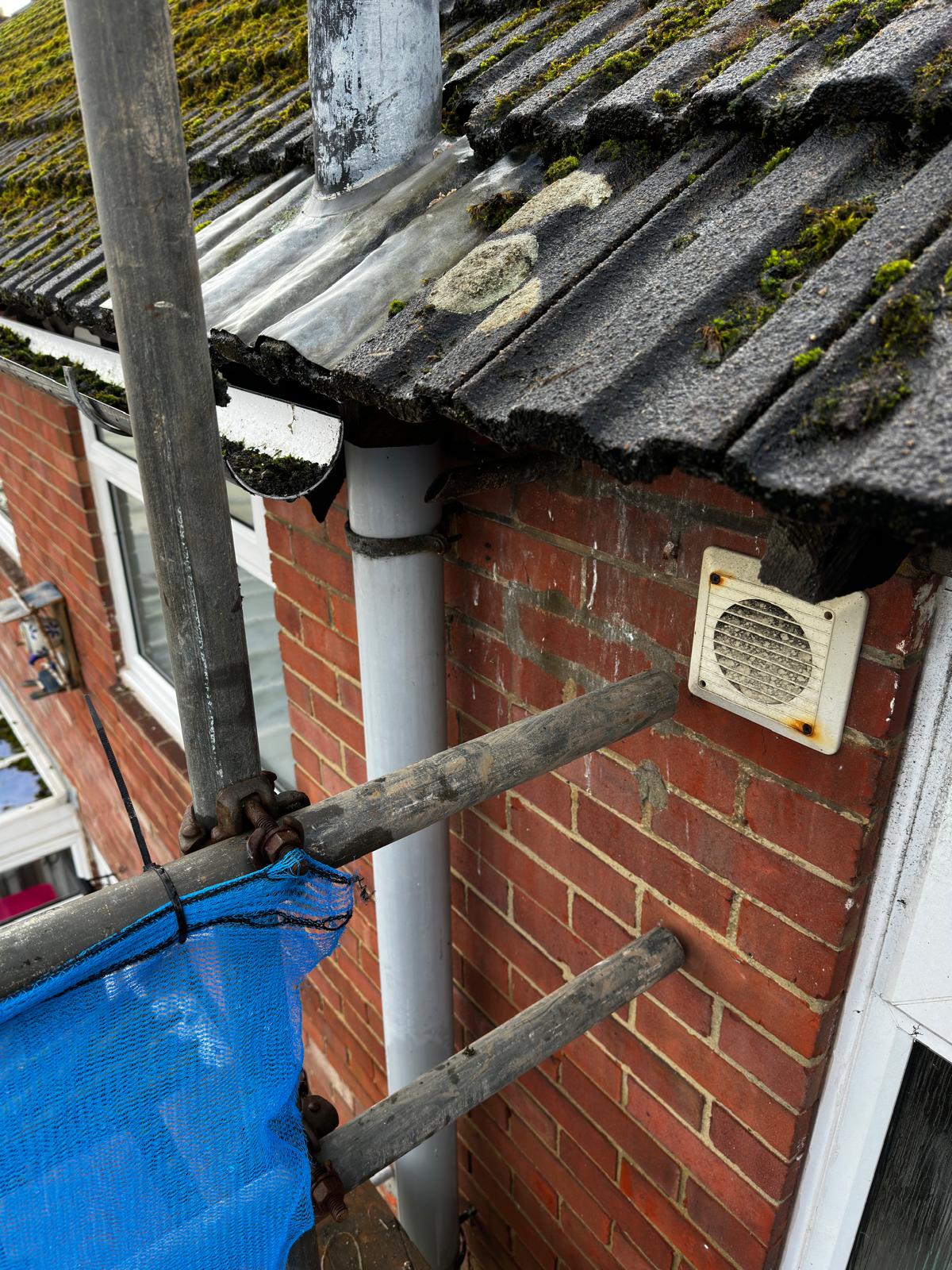 New uPVC rainwater system