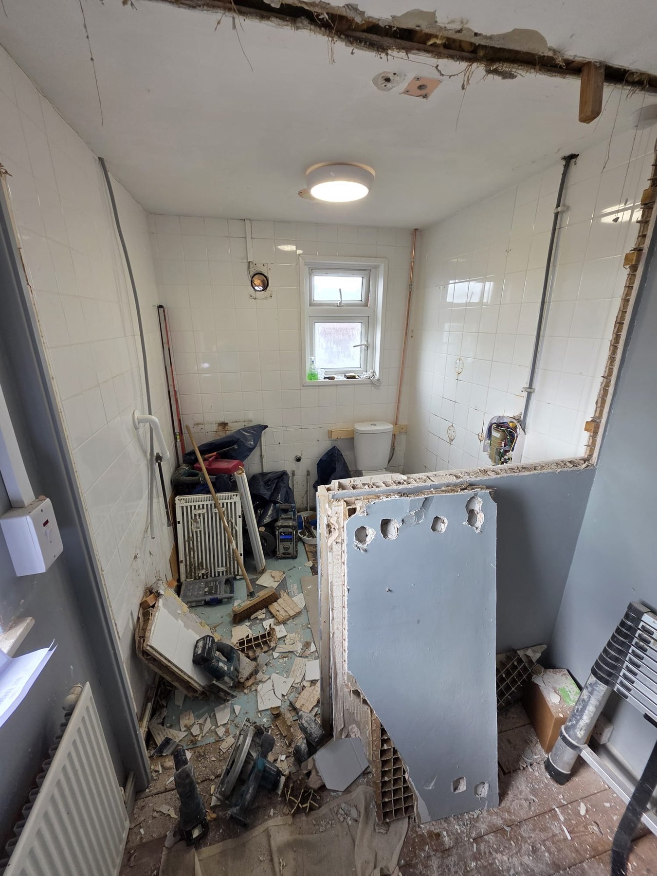 Bathroom demolition
