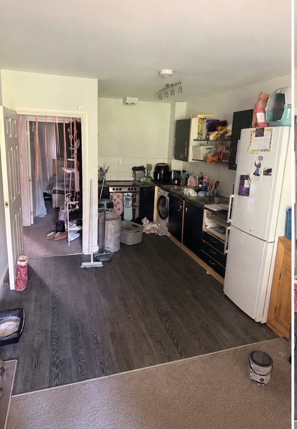 Kitchen before refurbishment
